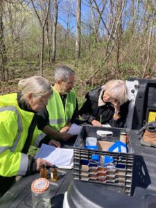 Sulphur Springs Creek at Emery Rd (Anne J, Lou C, Jan G)